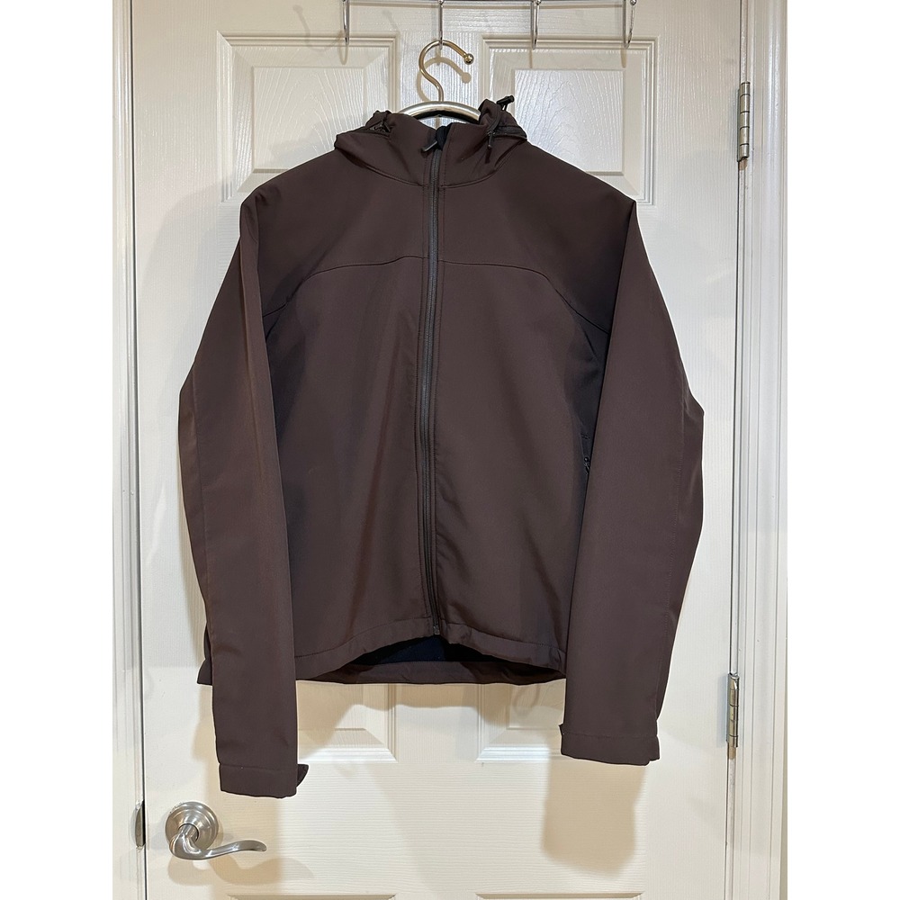Dickies Performance System Softshell Hooded Jacket Brown XL‎ FJ372CB